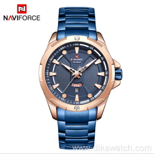 2020 new NAVIFORCE 9161 waterproof men's watch sports quartz student electronic watch